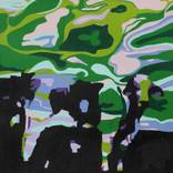 Cow with Calf by luz gallo