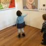 Oil on linen, pop art culture