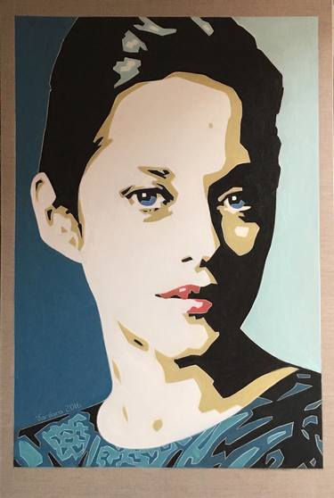 Print of Pop Art People Paintings by Varvara Varvara