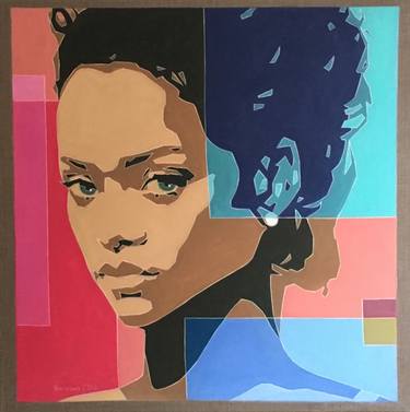 Print of Pop Art Pop Culture/Celebrity Paintings by Varvara Varvara