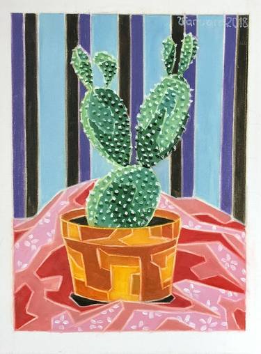 Still Life With Cactus thumb