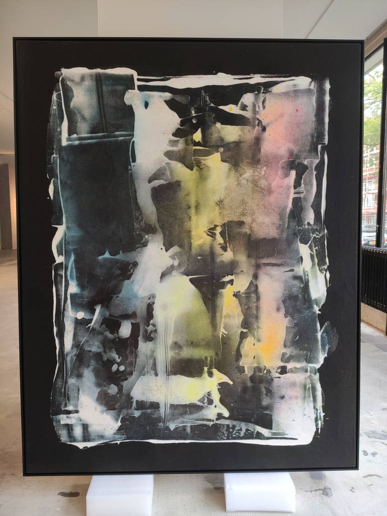 Original Abstract Expressionism Abstract Painting by Karen Van De Vliet