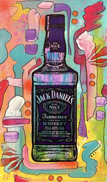 Original Food & Drink Mixed Media by Dean Russo