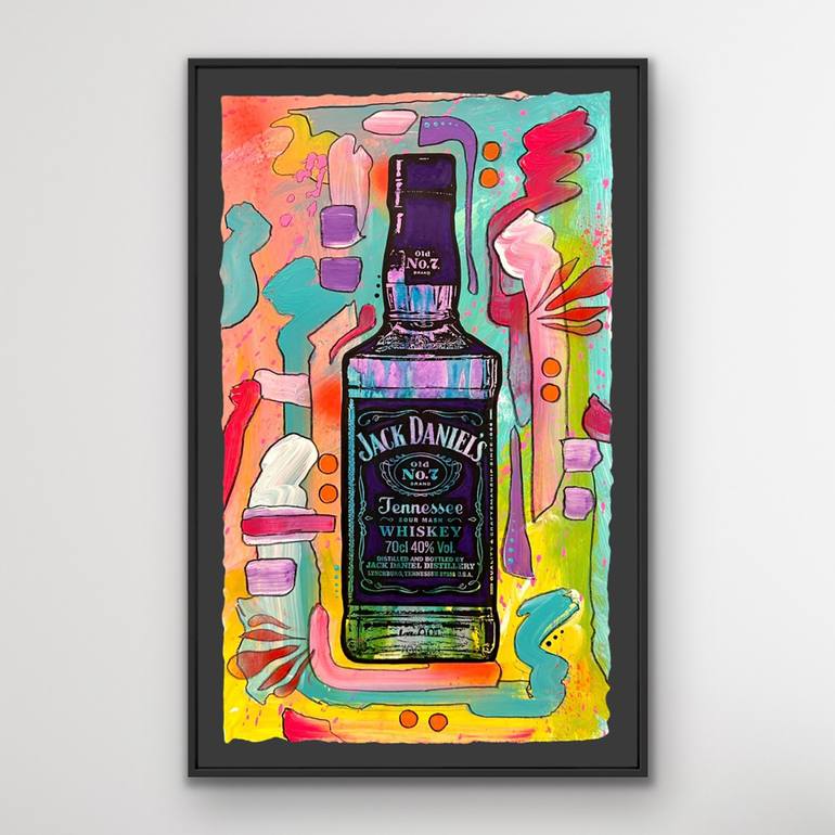 Original Food & Drink Mixed Media by Dean Russo