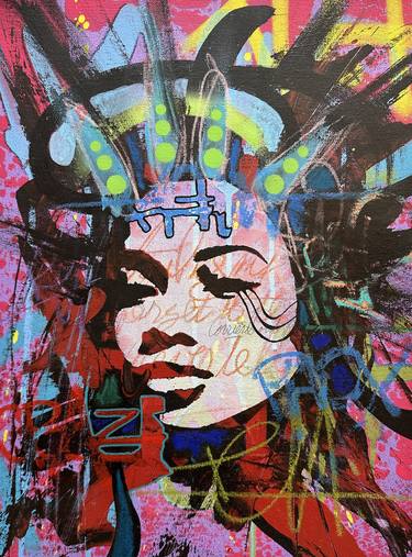 Original Contemporary Women Paintings by Dean Russo