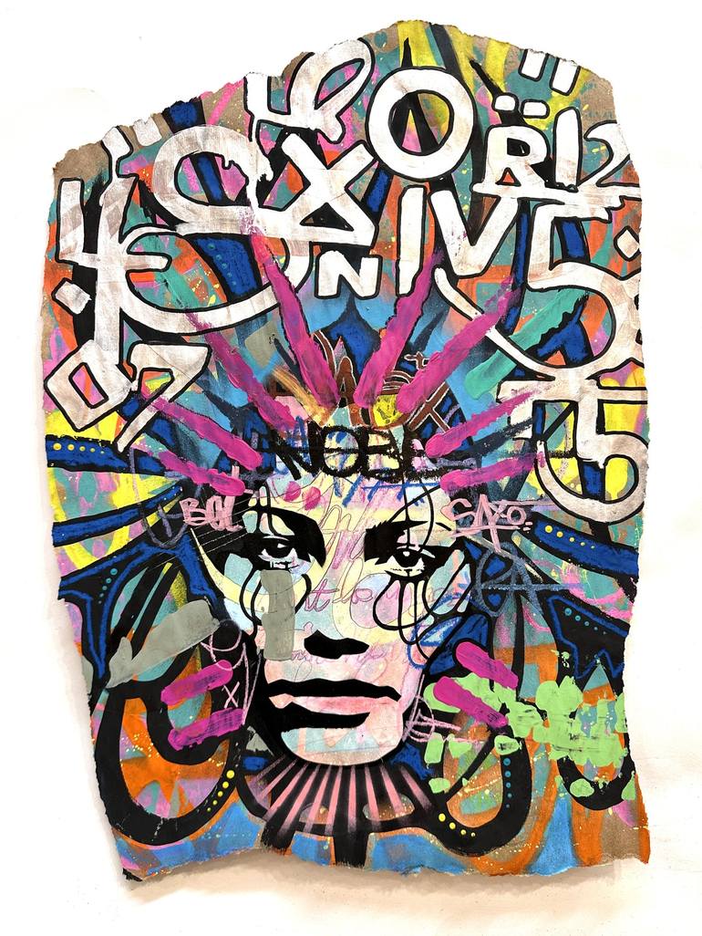 Original Contemporary Women Paintings by Aura Xdr