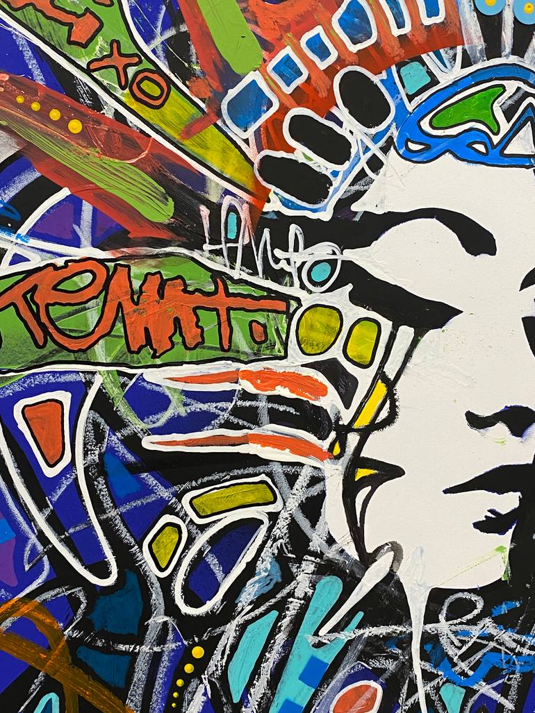 Original Contemporary Women Painting by Aura Xdr