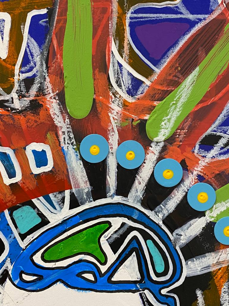 Original Contemporary Women Painting by Aura Xdr