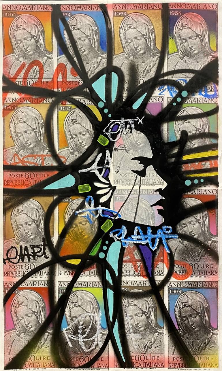 Original Contemporary Women Paintings by Aura Xdr