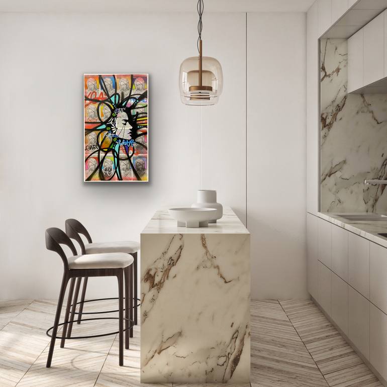Original Contemporary Women Painting by Aura Xdr