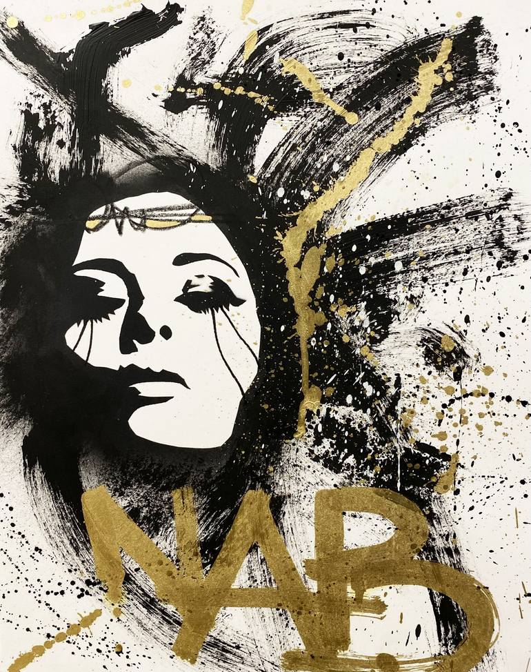 Original Contemporary Women Paintings by Aura Xdr