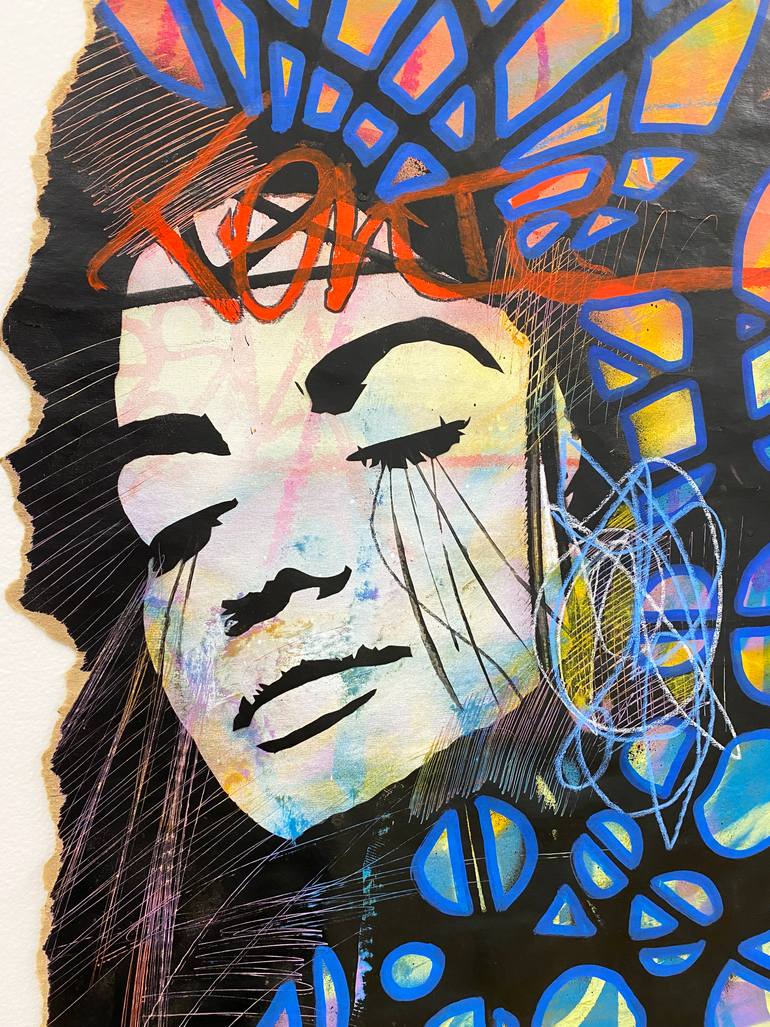 Original Contemporary Women Painting by Aura Xdr