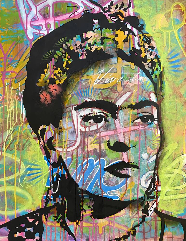 Frida Kahlo Painting by Dean Russo | Saatchi Art