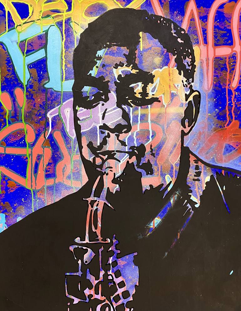 Charlie Parker Painting by Dean Russo | Saatchi Art