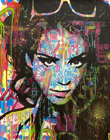 Original Pop Art Women Paintings by AURA xDR