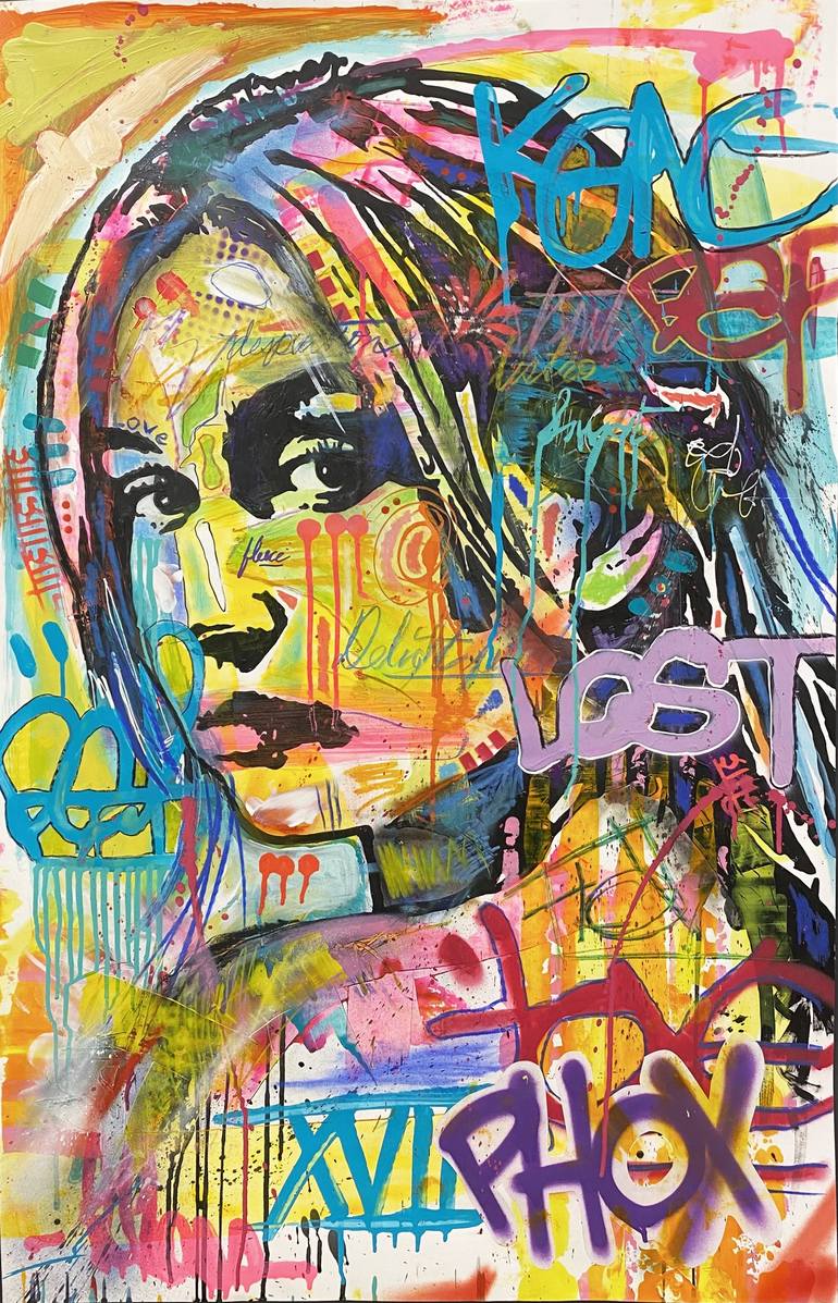 Original Modern Women Paintings by Aura Xdr