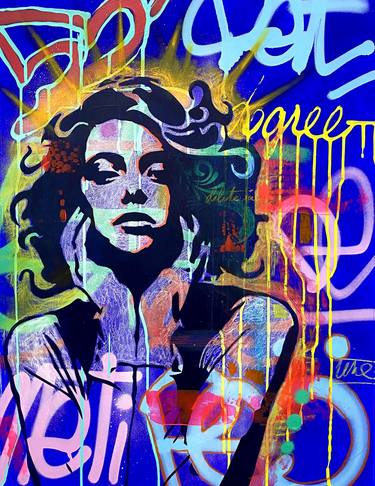 Original Pop Art Graffiti Paintings by Dean Russo