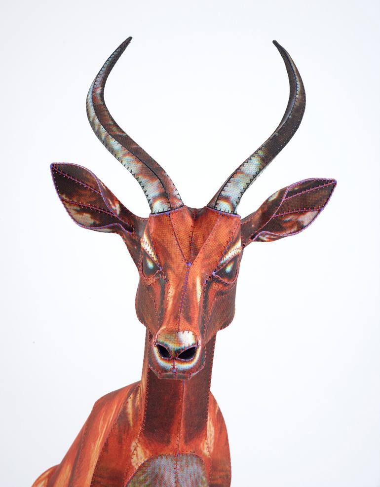 Original Conceptual Animal Sculpture by Anne  Lemanski