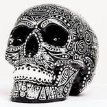 Tribal Skull by Minky Arts