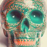 Tribal Skull by Minky Arts