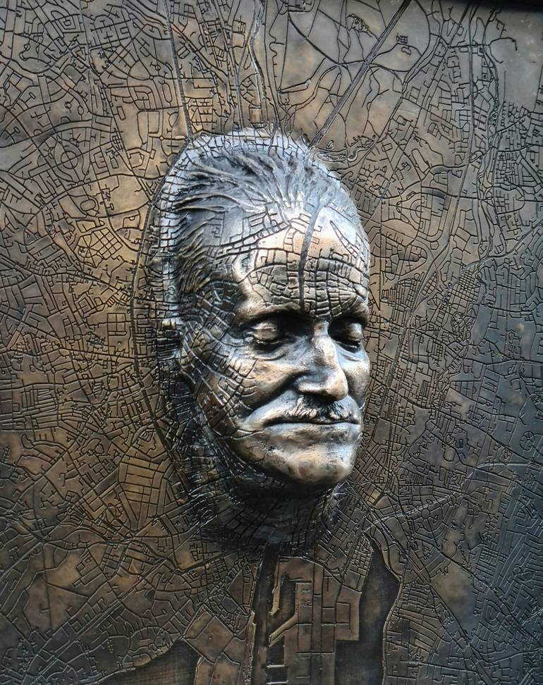 Original Portrait Sculpture by John Coll