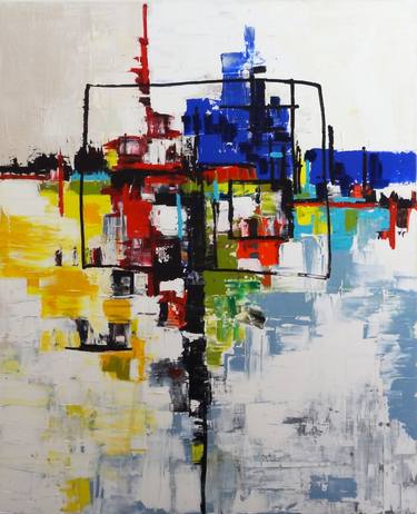 Print of Cities Paintings by Zlata Rybchenko