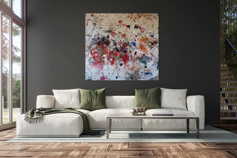 Original Abstract Painting by Hilton Edwards