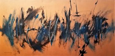 Original Abstract Expressionism Abstract Paintings by Hilton Edwards