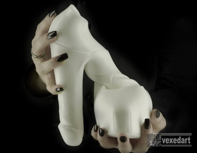 Original Conceptual Erotic Sculpture by Vedi Djokich