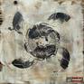  Skydive Art Insect Art Screen Print on Wood Bug Art Depression Art Vedi Djokich vexedart 