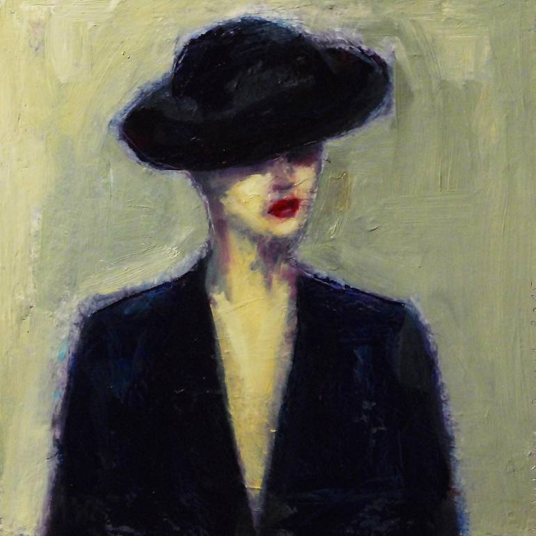 A woman in a hat II