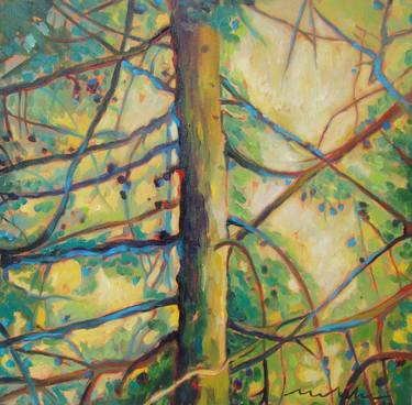 Print of Tree Paintings by Melike Cagici