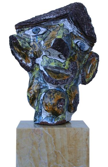 Original Abstract Expressionism Abstract Sculpture by Rogrio Abreu