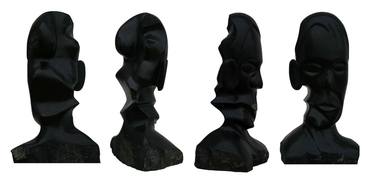 Original Abstract Sculpture by Rogrio Abreu