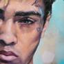 XXXTentacion drawing by soft pastel,