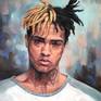 XXXTentacion drawing by soft pastel,