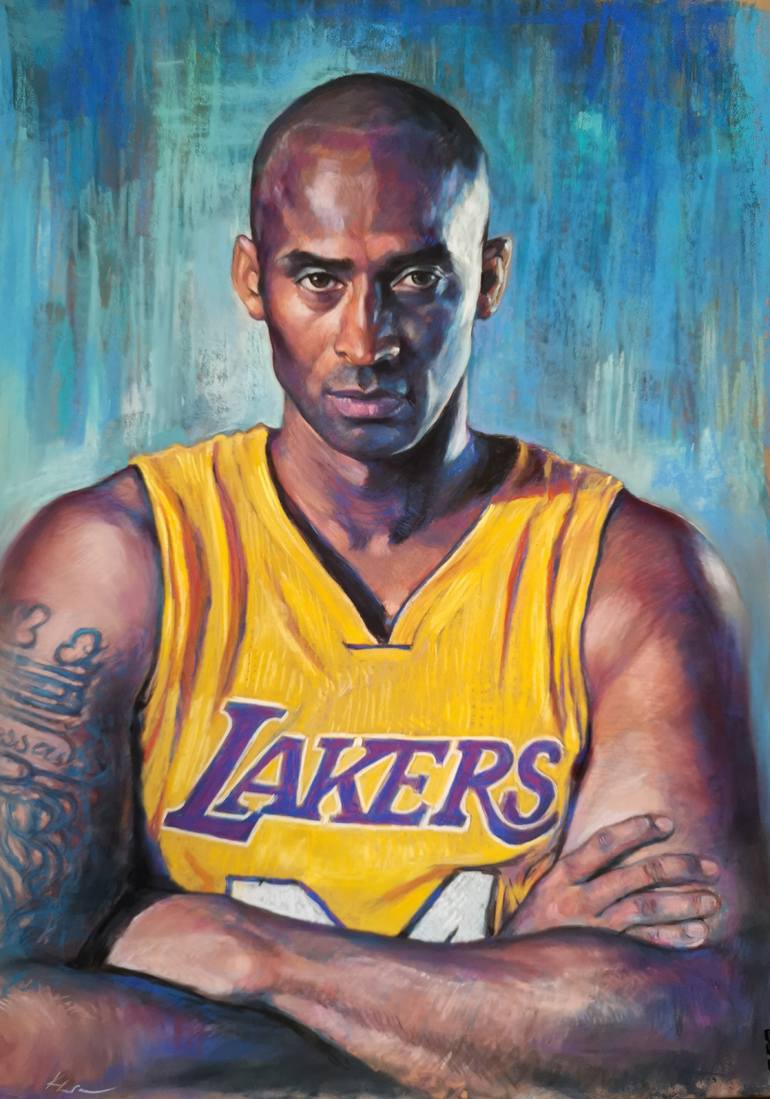 Kobe Bryant - Los Angeles LA Lakers - NBA Basketball Great Poster - Framed  Prints by Kimberli Verdun, Buy Posters, Frames, Canvas & Digital Art  Prints