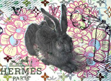 "Albrecht Durer Rabbit Disaster #01" on 300gsm Italian paper thumb