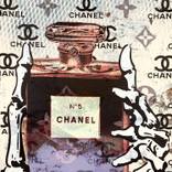 Copy of Chanel Number 5 Perfume Disaster #01 - original painting on 300gsm Italian paper by Taylor Smith