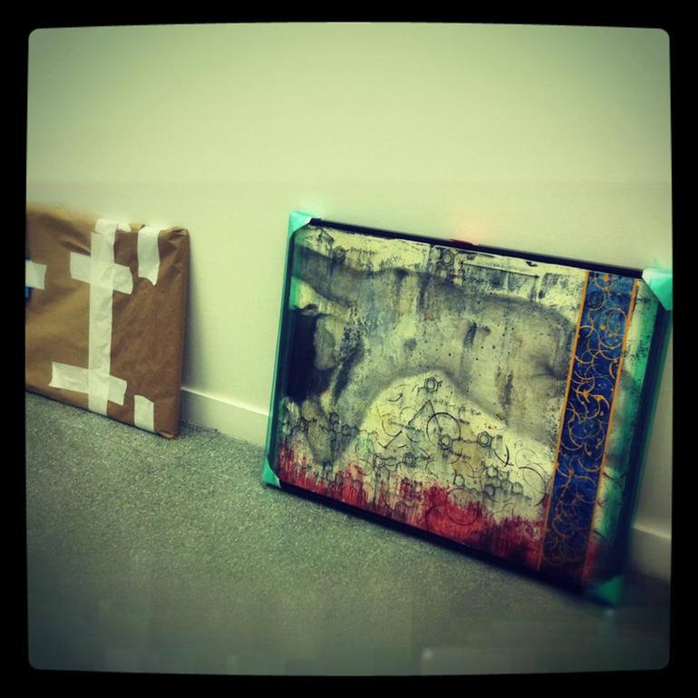 Original Abstract Nude Painting by Taylor Smith