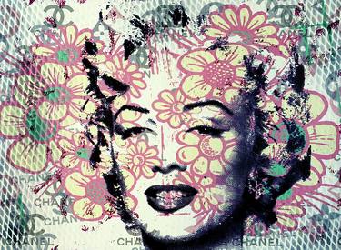 Marilyn Monroe Disaster #02 Original Painting on 300gsm heavy Italian paper thumb
