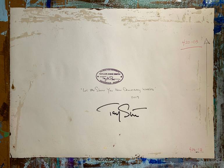 Original Modernism Politics Painting by Taylor Smith