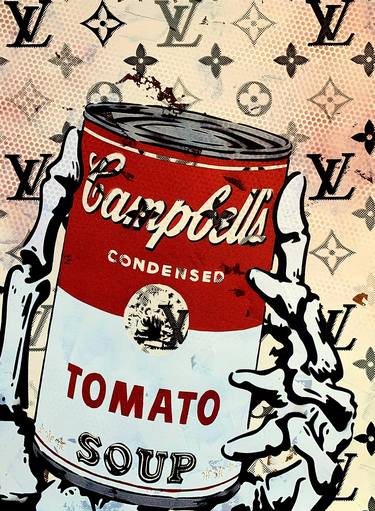 "Campbell's Tomato Soup Disaster #01" - original artwork on 300gsm Italian paper thumb