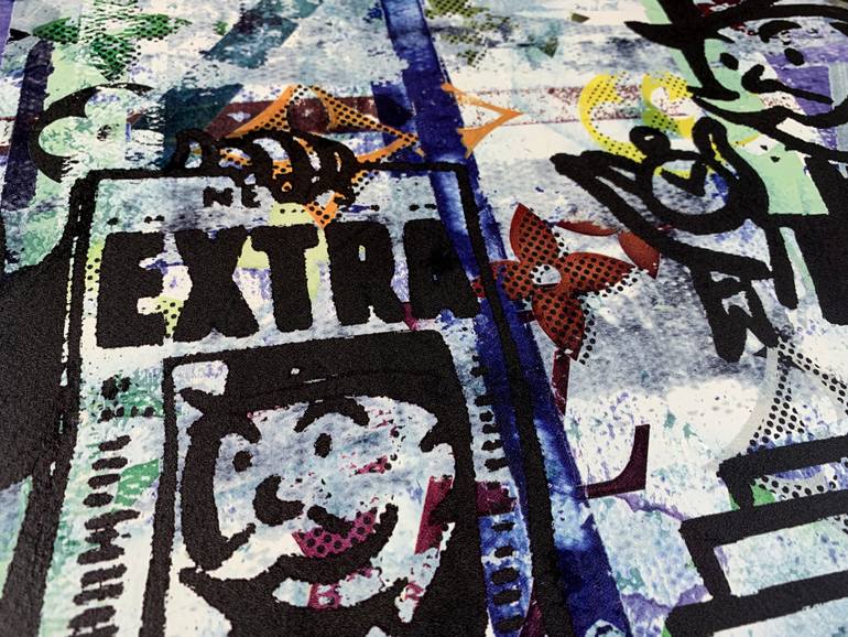 Original Pop Art Cartoon Painting by Taylor Smith