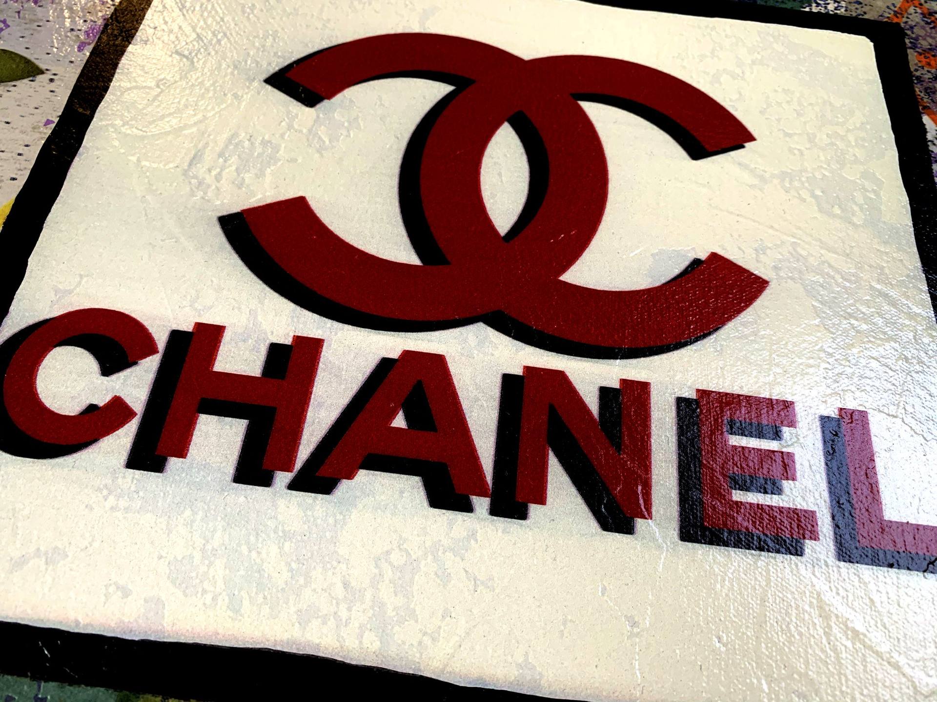 Monopoly Chanel Protest Disaster No. 02 on wood panel with gloss resin -  Limited Edition of 20 Art Print