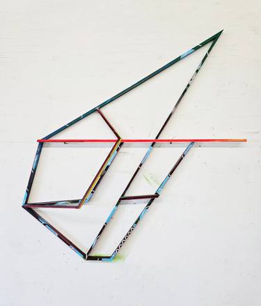 Original Abstract Geometric Sculpture by Jeroen Molenaar