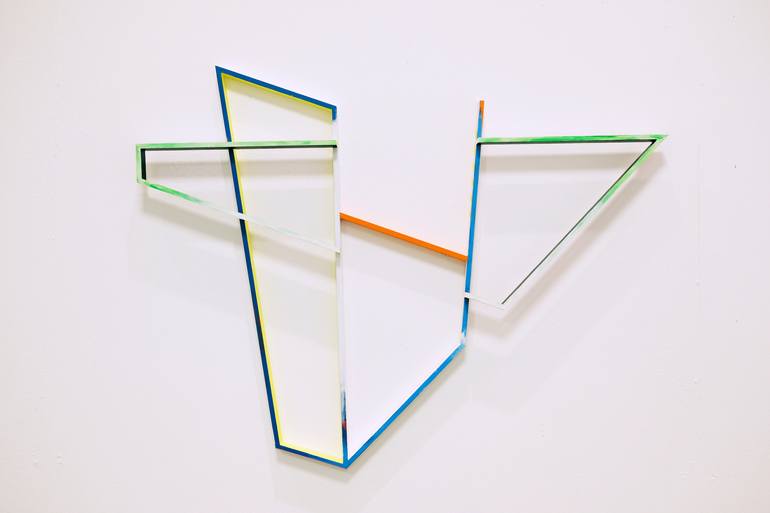 Original Abstract Geometric Sculpture by Jeroen Molenaar