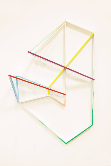 Original Abstract Geometric Sculpture by Jeroen Molenaar