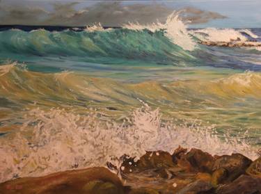 Original Seascape Paintings by Olga Sharp