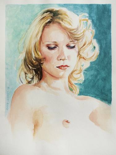 Original Figurative Women Paintings by Andre Leonard